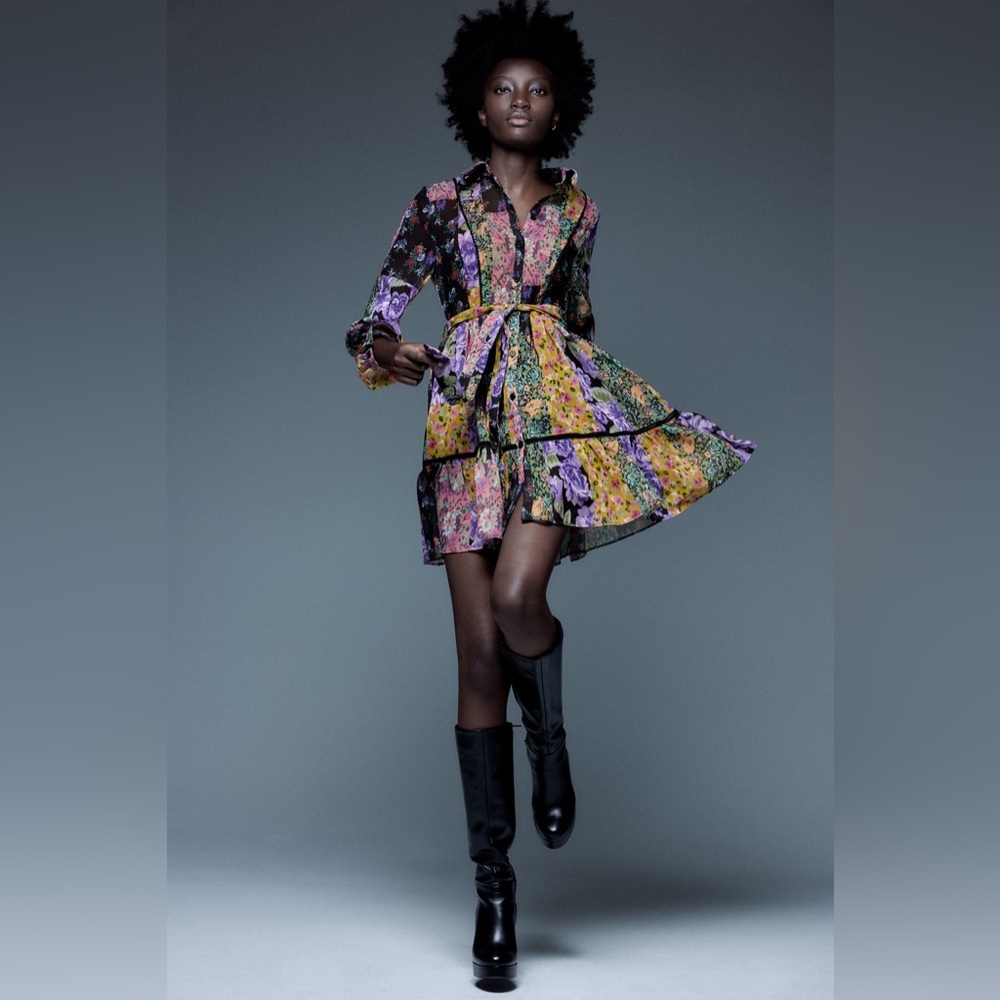 Zara Printed Dress